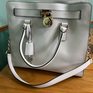 Michael Kors White Handbag